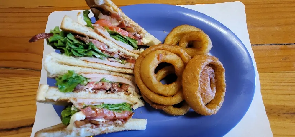 Turkey Bacon Club Sandwich
